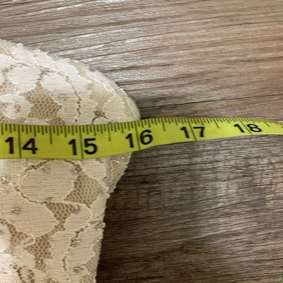 Speechless Blush Glitter Tulle Dress Size 9 - Picture 16 of 16